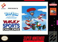 Tiny Toon Adventures Wacky Sports Challenge Super Nintendo  box art